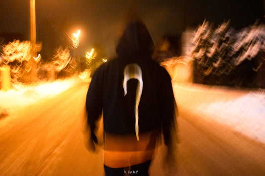 BLACK HOODIE CAPTURED IN ZAKOPANE, POLAND